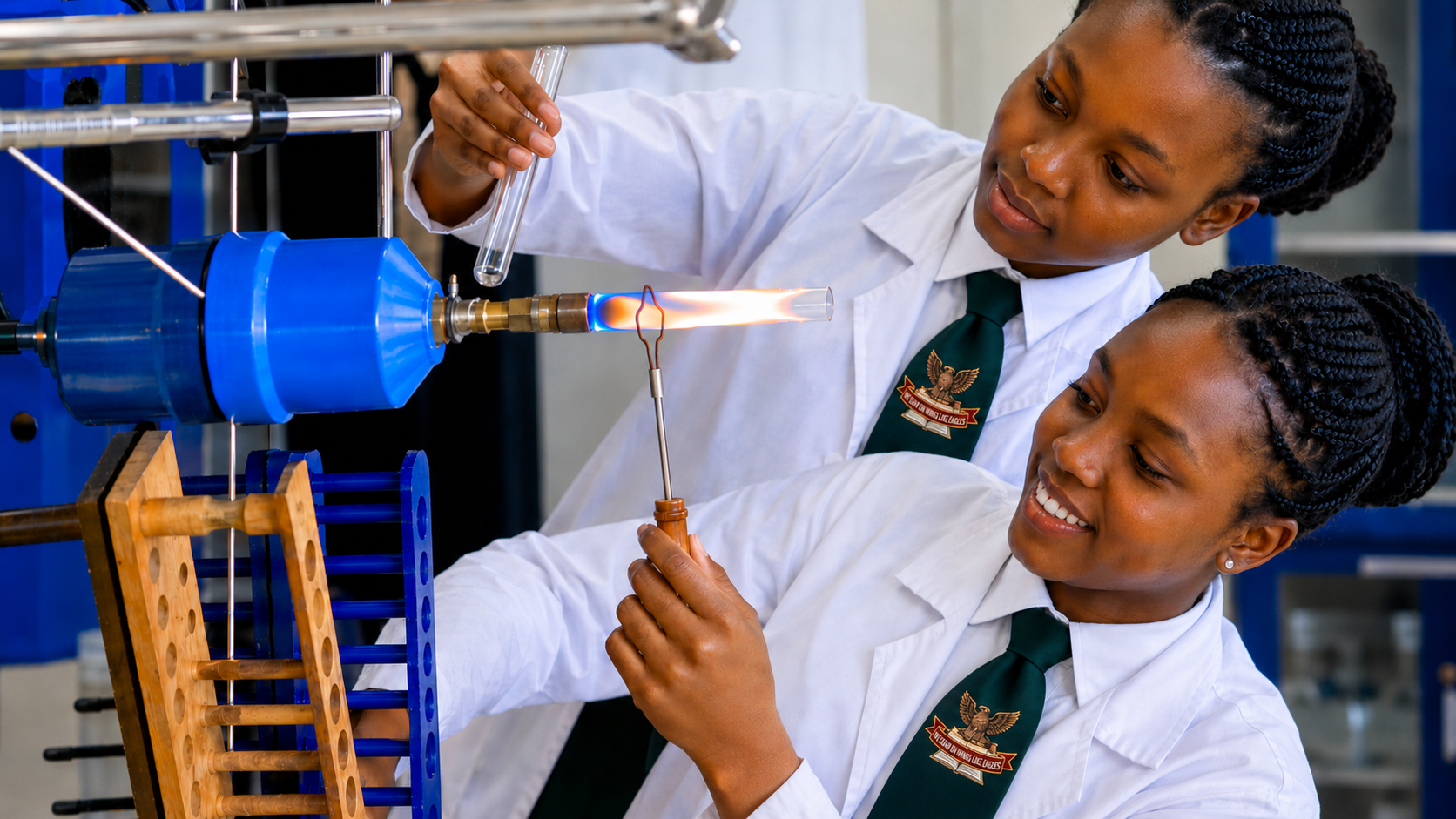 Students in Science Lab